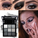 Paleta de sombras com 9 cores