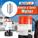 Bomba de Porão 1100 GPH 12V 3A com Vazão de 4164 L/h e Base Removível para Limpeza Marca: SEAFLO